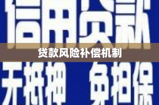 柯桥贷款风险补偿机制