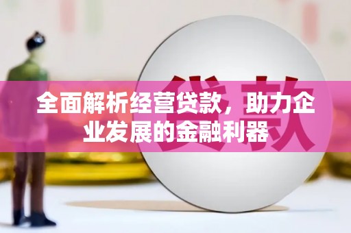 柯桥全面解析经营贷款，助力企业发展的金融利器