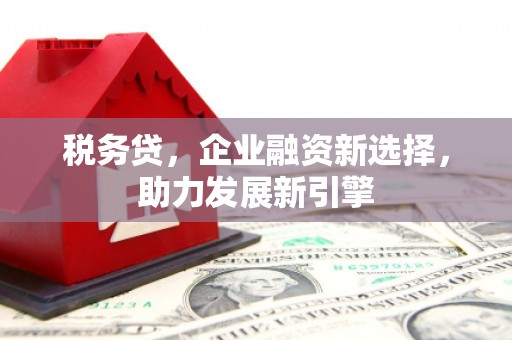 柯桥税务贷，企业融资新选择，助力发展新引擎
