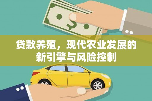 柯桥贷款养殖，现代农业发展的新引擎与风险控制