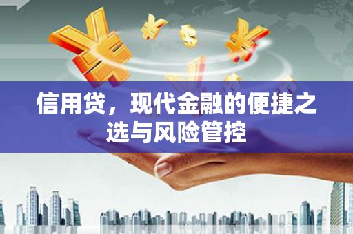 柯桥信用贷，现代金融的便捷之选与风险管控