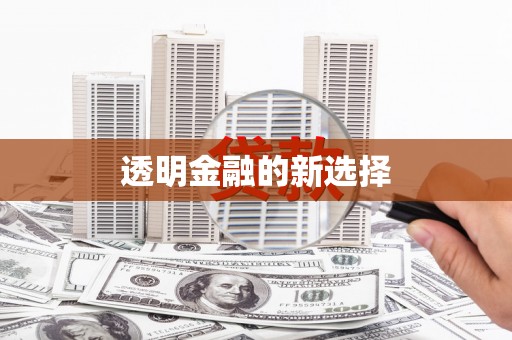 柯桥透明金融的新选择